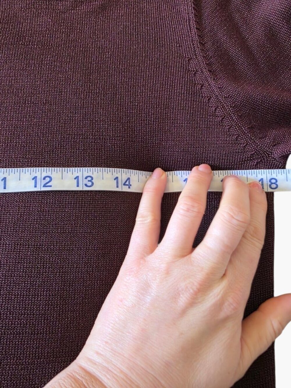 Caslon 100% Silk Sweater Womens L Brown Boatneck 3/4 Sleeve Split Cuff Luxury - Picture 11 of 16